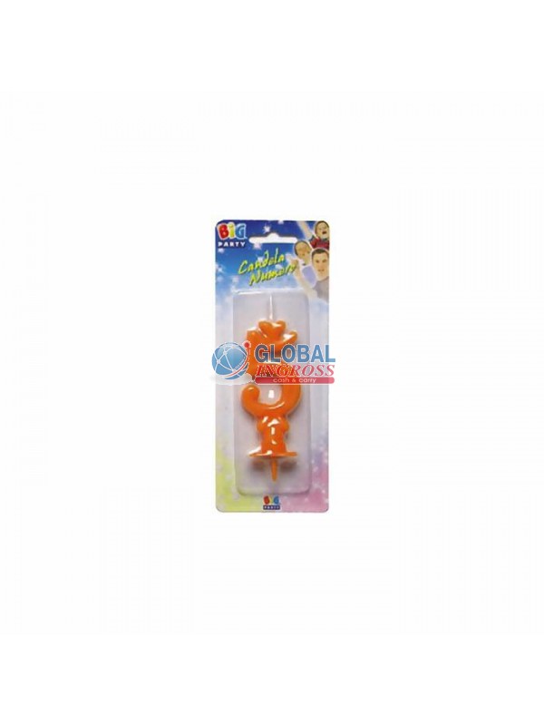 CANDELA CERA ARANCIO N.5