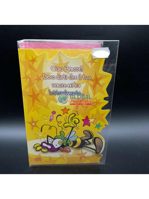 BIGLIETTO AMORE BIZZY BEEZ