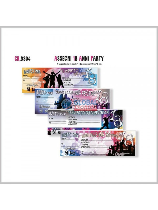 INVITI 18 ANNI PARTY