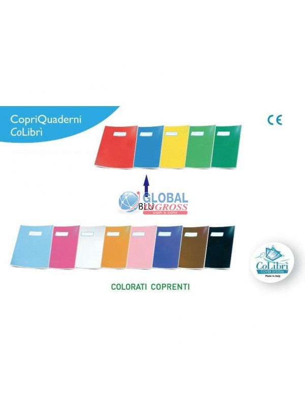 COPRIMAXI COLIBRI' LACCATO BLU