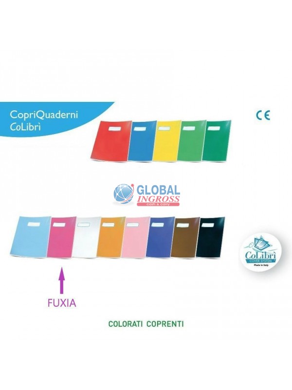 COPRIMAXI COLIBRI' LACCATO FUXIA