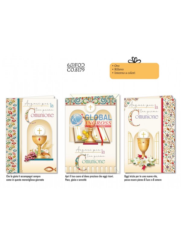 BIGLIETTO COMUNIONE ASS.