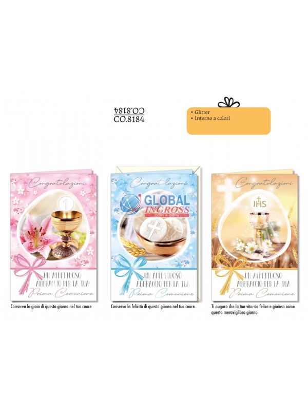 BIGLIETTO COMUNIONE ASS.