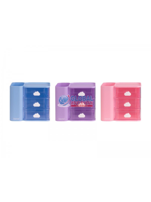 ORGANIZER DA SCRIVANIA CUBBY colori ass.