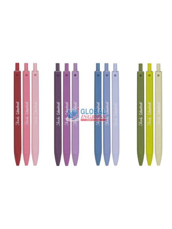 PENNE SHADE 3pz ass.