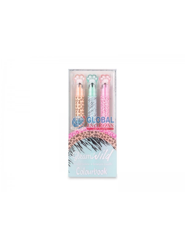 EVIDENZIATORI 3pz GLEAMWILD + TIMBRINO