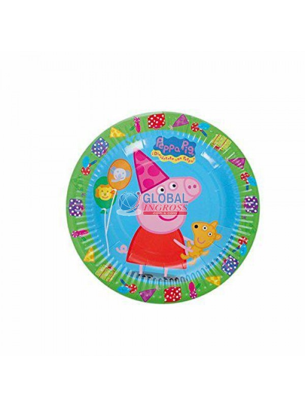 PIATTO PEPPA PIG 18cm 8pz