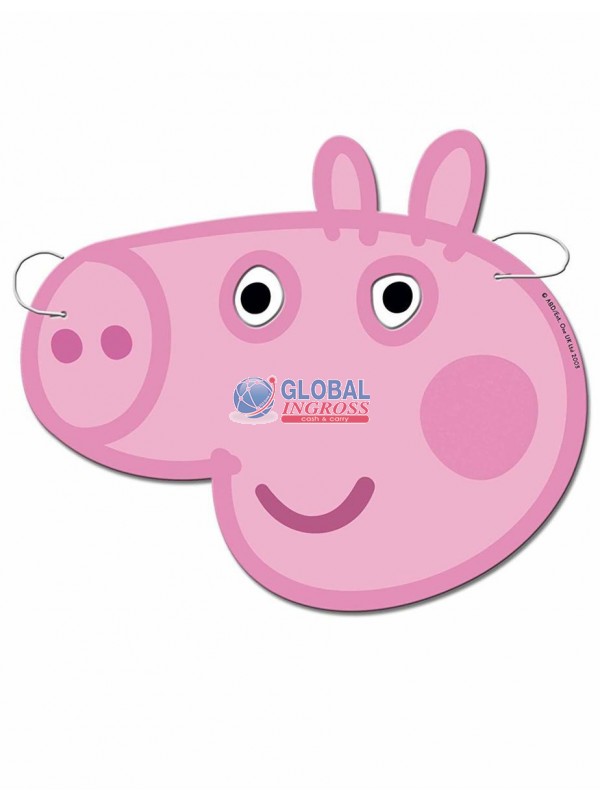 MASCHERE PEPPA PIG 6pz