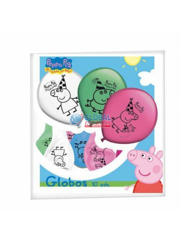 PALLONCINI PEPPA PIG 10pz