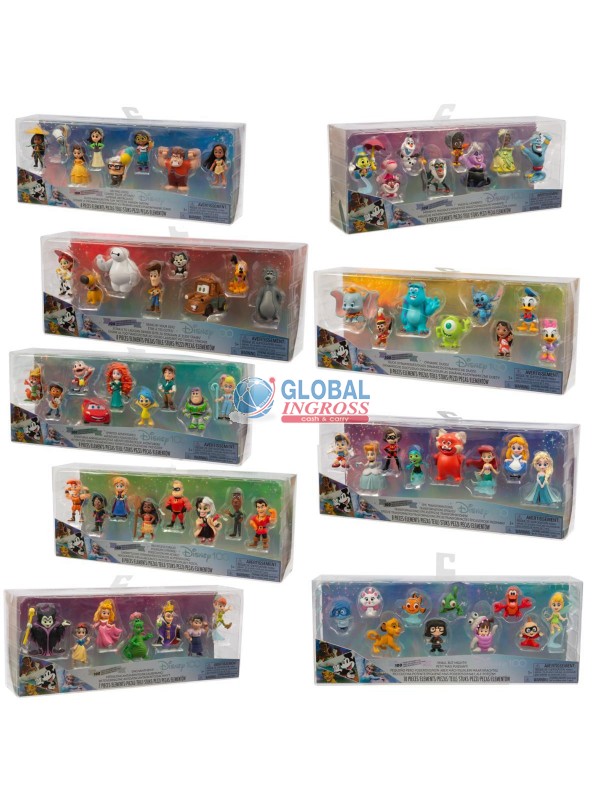 DISNEY 8 PERSONAGGI COLLECTIBLE ASS.