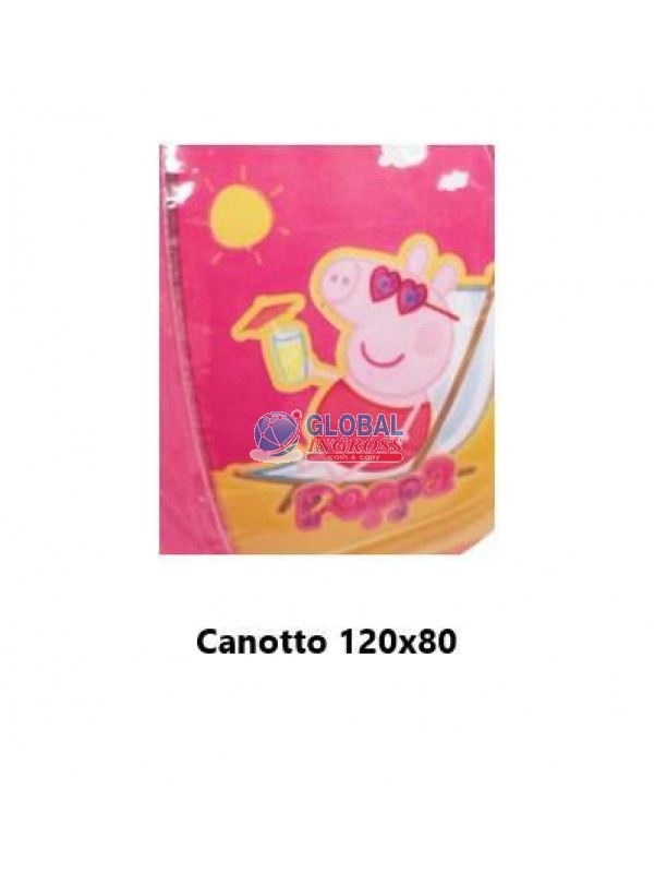 CANOTTO PEPPA PIG 120x80