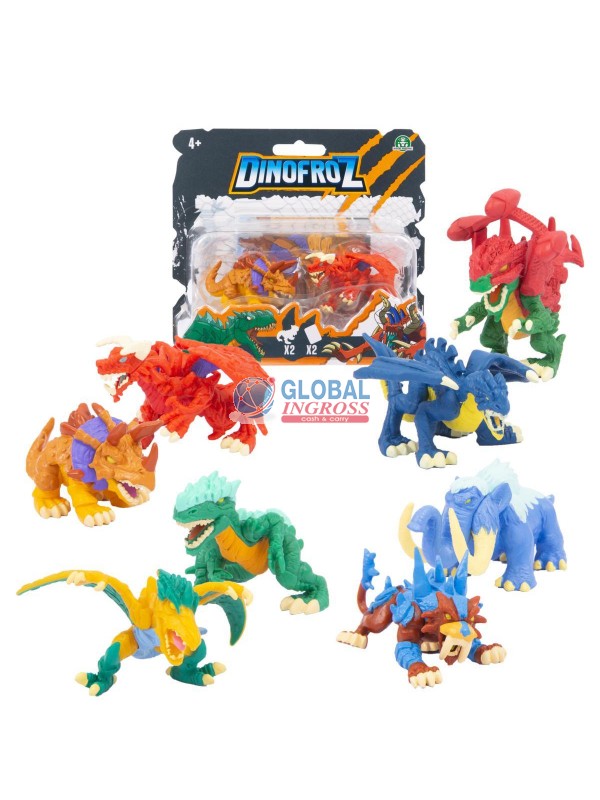 DINOFROZ MINI FIGURES 2pz