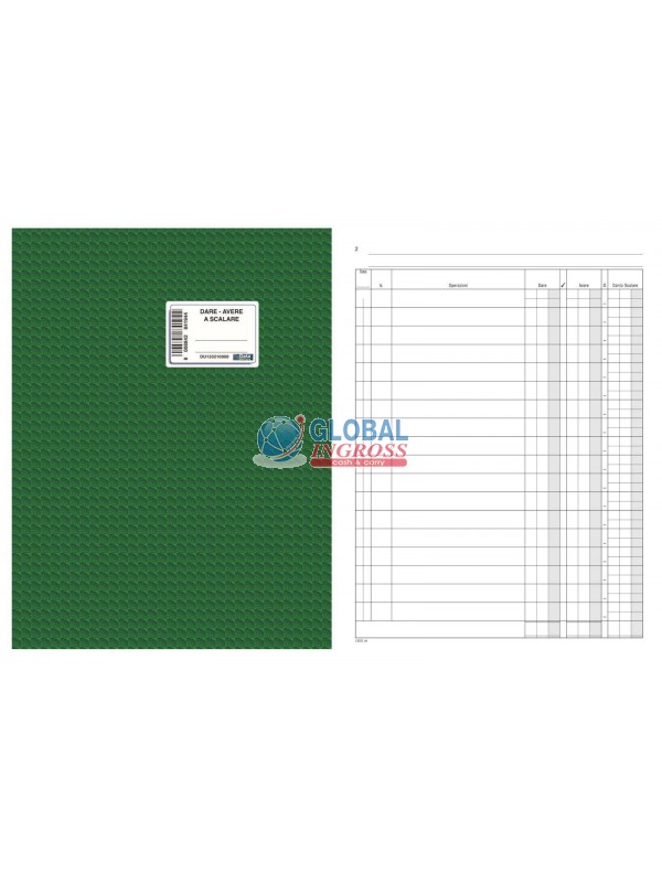 REGISTRO DARE/AVERE/SCALARE 96PG 31x24
