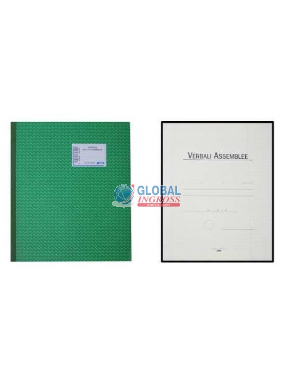 REGISTRO VERBALE ASSEMBLEA SOCI 31x24 96pag