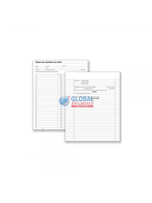 REGISTRO ASSEMBLEA CONDOMINI 80pag