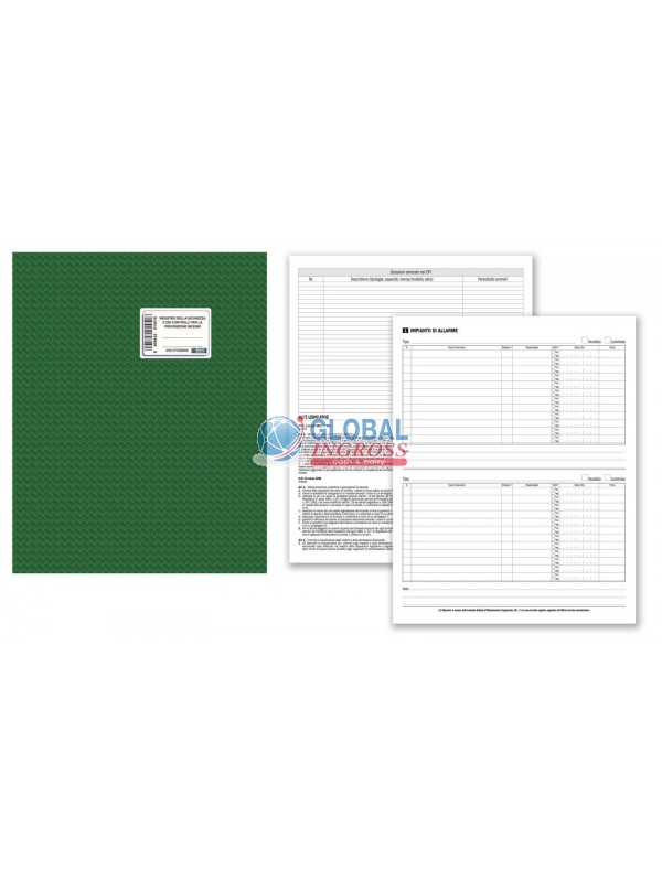 REGISTRO SICUREZZA CONTRO INCENDI