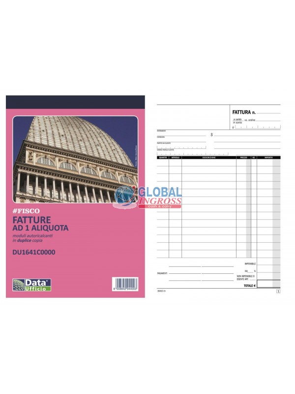 FATTURA A5 1 ALIQUOTA RIC.