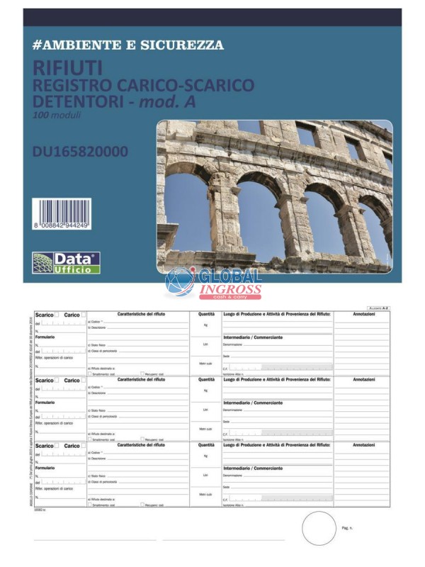 REGISTRO CAR/SCAR. RIFIUTI MOD.A