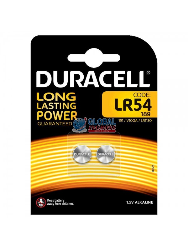 DURACELL BOTTONE LR54 2pz