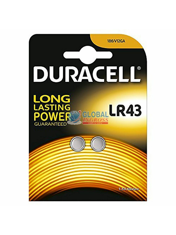 DURACELL BOTTONE LR43 2pz