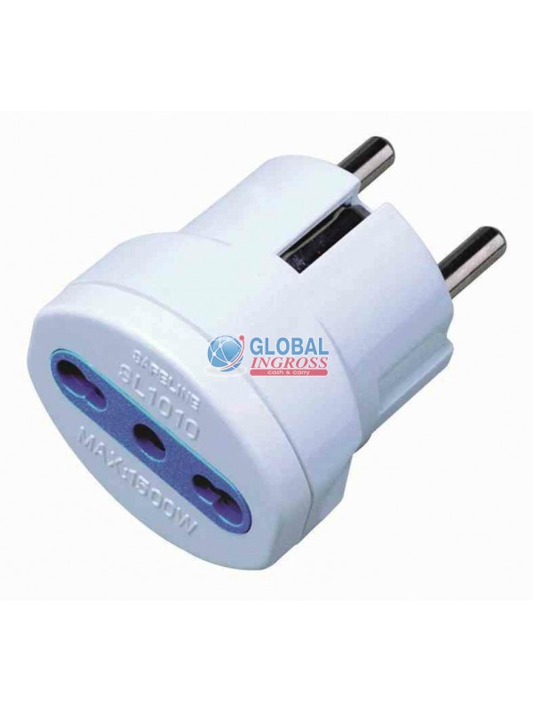 ADATTATORE DA PRESA BIPASSO A SCHUKO 16A