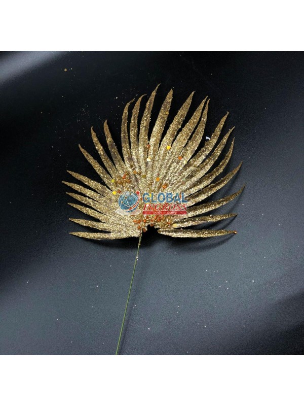 FOGLIA ORO C/PERLINE