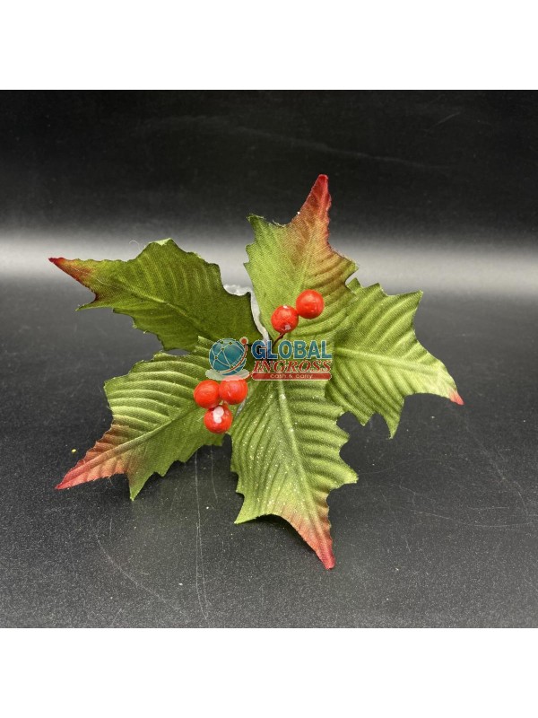 FIORE CORTO C/BACCHE ROSSE