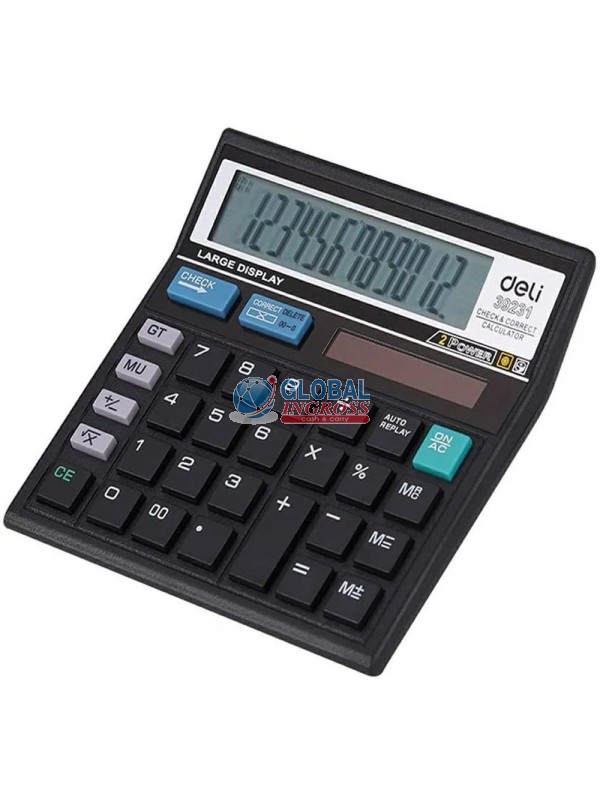 CALCOLATRICE DELI EASY 12cifre 39231 BOX