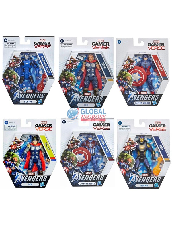 AVENGERS 15cm MARVEL GAMER VERSE modelli ass.