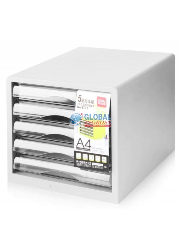 CASSETTIERA 5 SCOMPARTIBIANCA