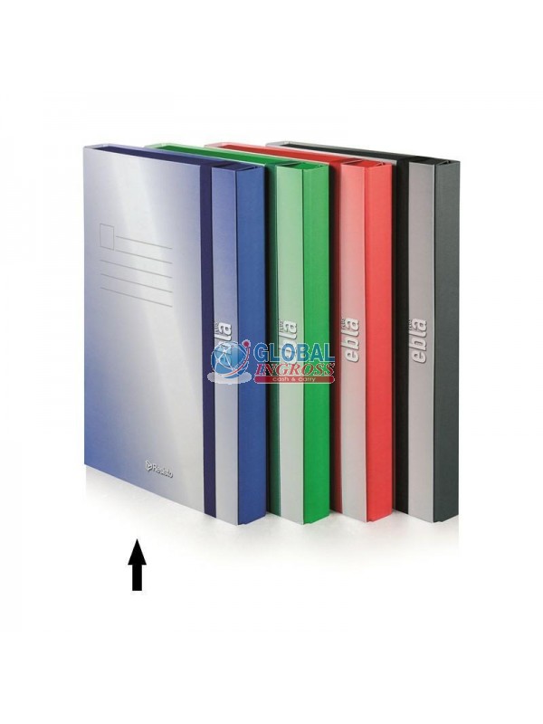 CARTELLA EBLA PLUS D.7 BLU ELASTICO PIATTO