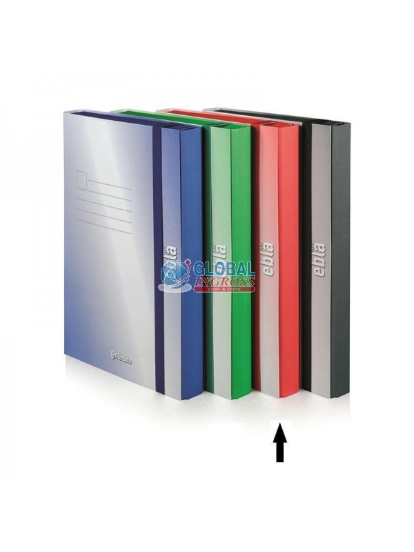 CARTELLA EBLA PLUS D.7 ROSSO ELASTICO PIATTO