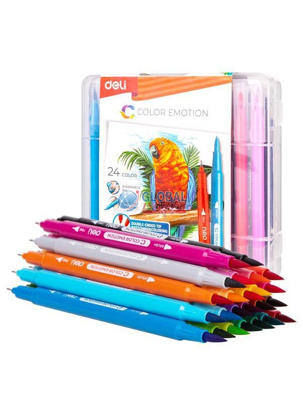 PENNARELLI BRUSH DOPPIAPUNTA DA 24