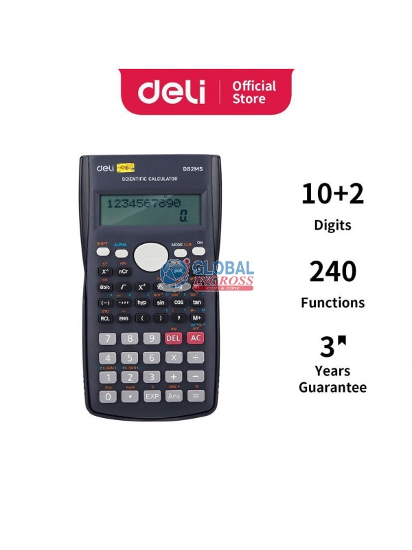 CALCOLATRICE SCIENTIFICA DELI 240 FUNZIONI