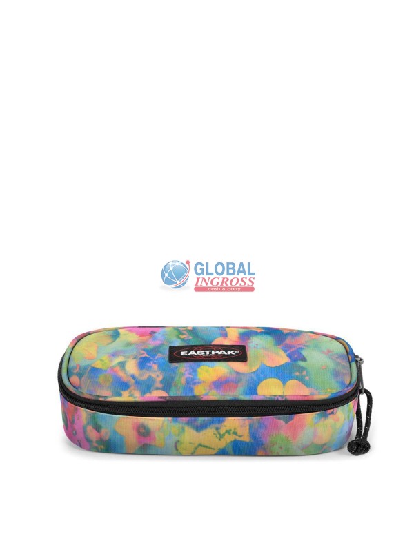 BUSTINA EASTPAK OVALE FLOWER BLUR MIX