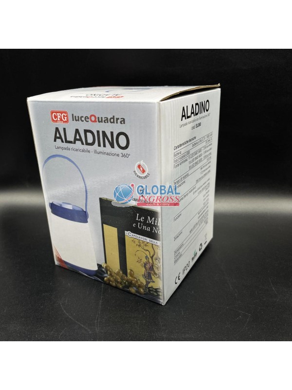 LAMPADA RICARICABILE ALADINO 360?