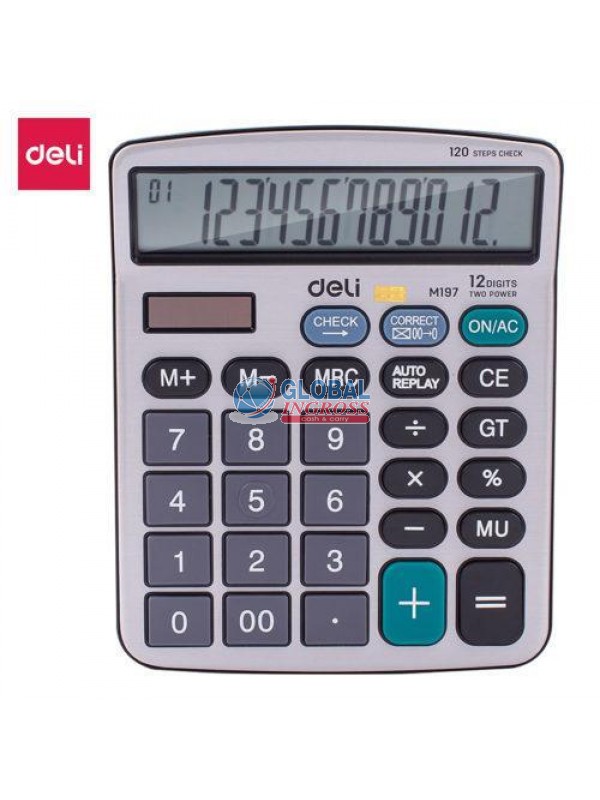 CALCOLATRICE DELI TASCABILE 12cifre ASS.