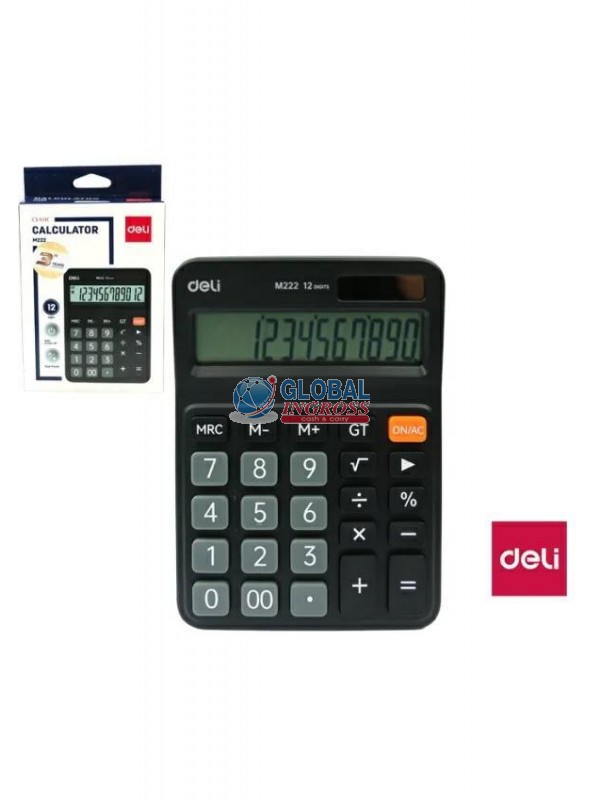 CALCOLATRICE DELI 12cifre EM222
