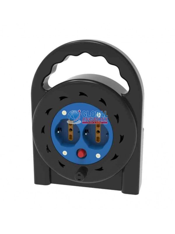 AVVOLGICAVO 5mt 2 BIPASSO/SCHUKO SPINA 16A