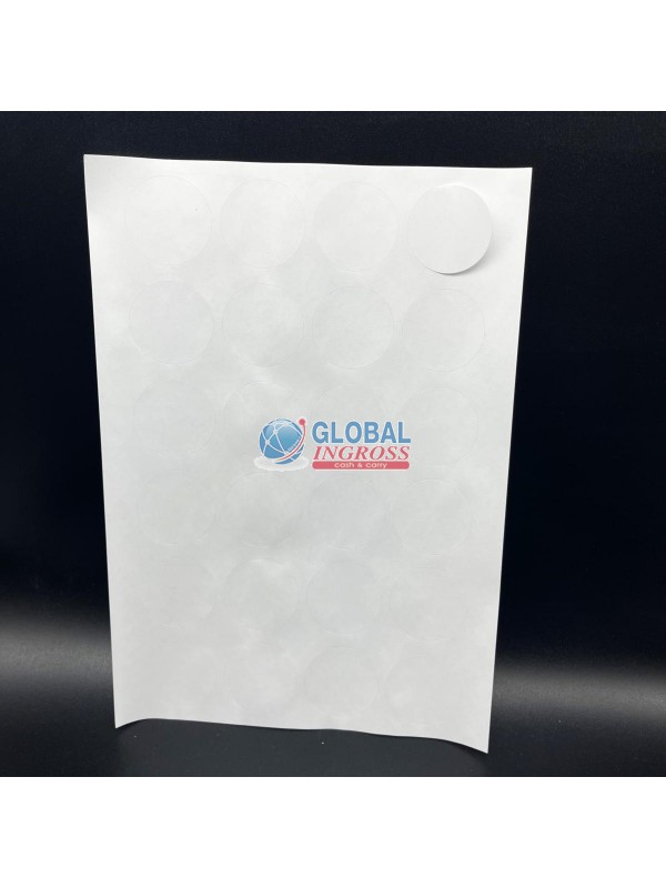 ETICHETTE A4 TONDO D.41