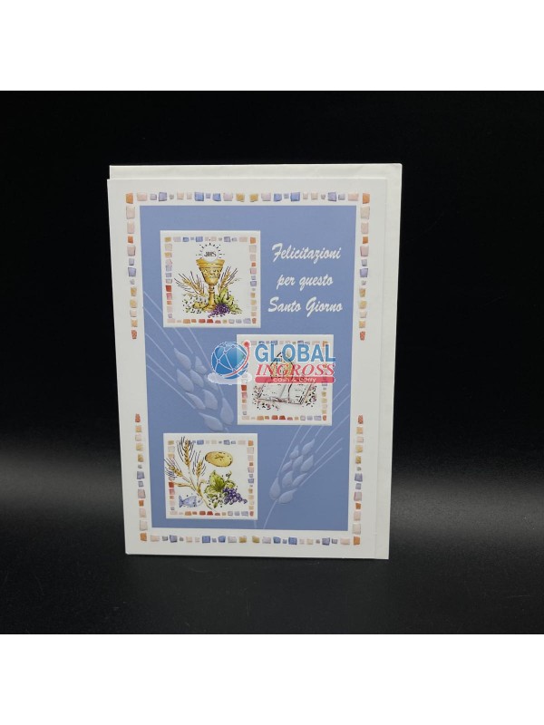 BIGLIETTO COMUNIONE E CRESIMA INSIEME