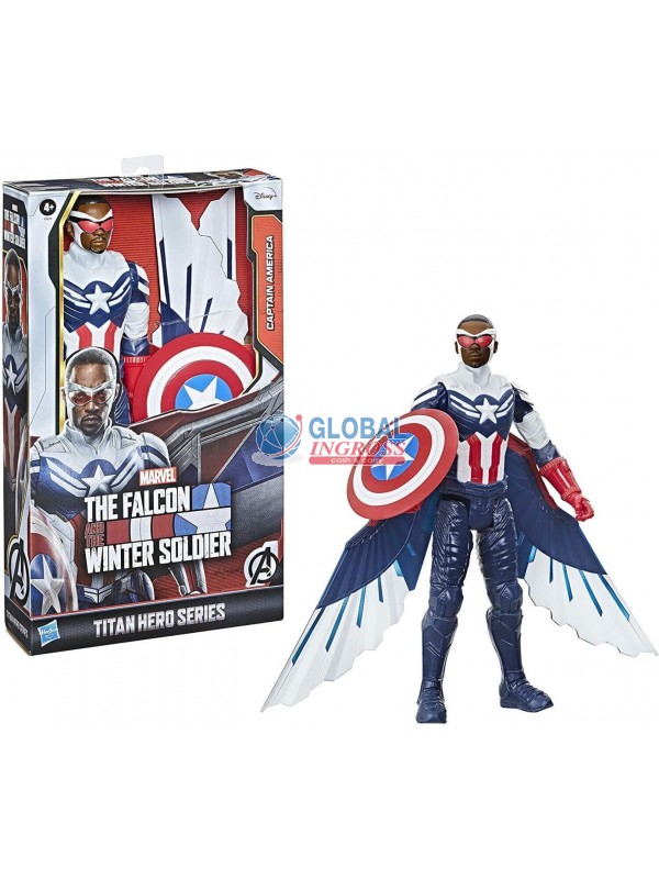 AVENGERS 30cm FALCON CAPITAN AMERICA DELUXE