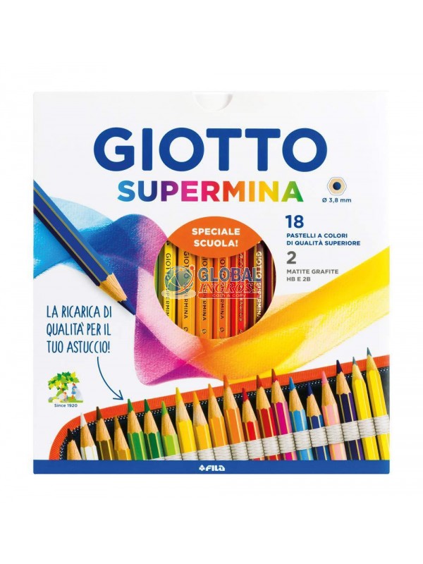 GIOTTO SUPERMINA DA 18 COLORI