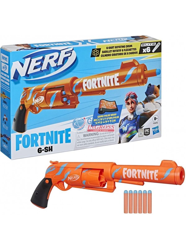 NERF FORTNITE SIX SHOOTER