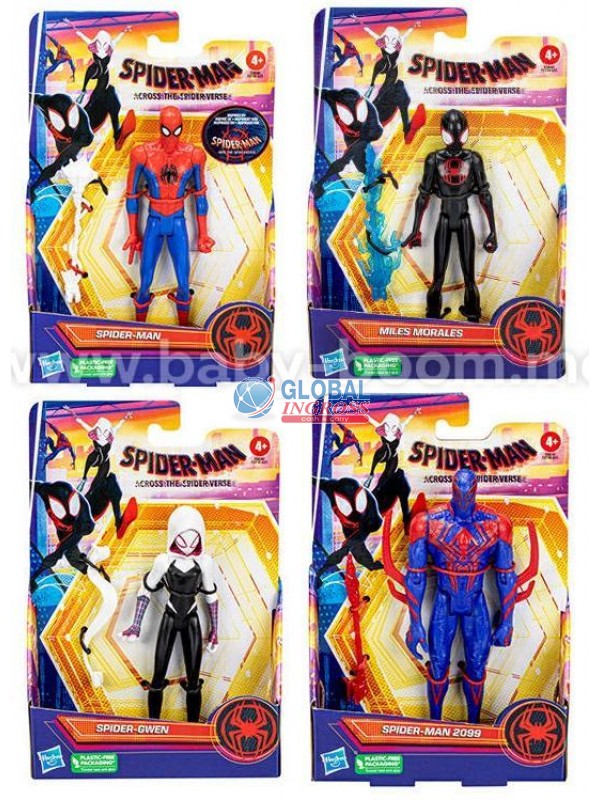 SPIDERMAN 15cm PERSONAGGI ASS. SPIDERVERSE