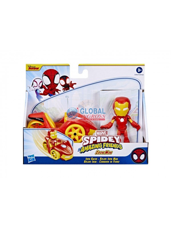 SPIDEY VEICOLO C/PERSONAGGIO IRON MAN