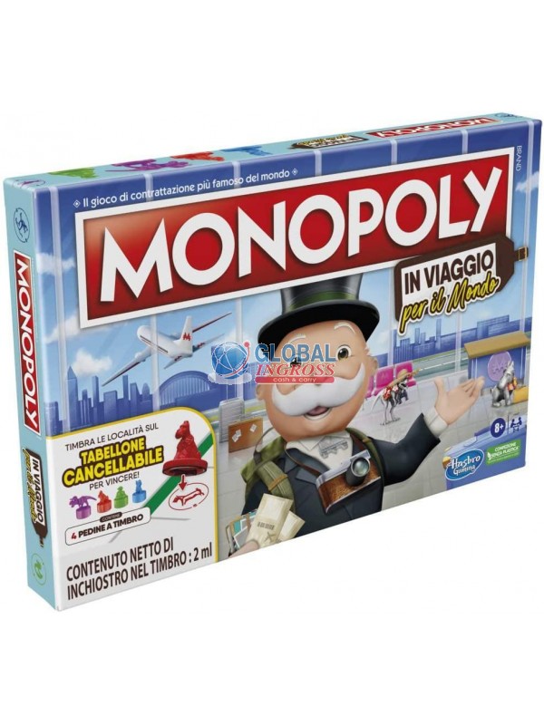 MONOPOLY IN VIAGGIO PERIL MONDO