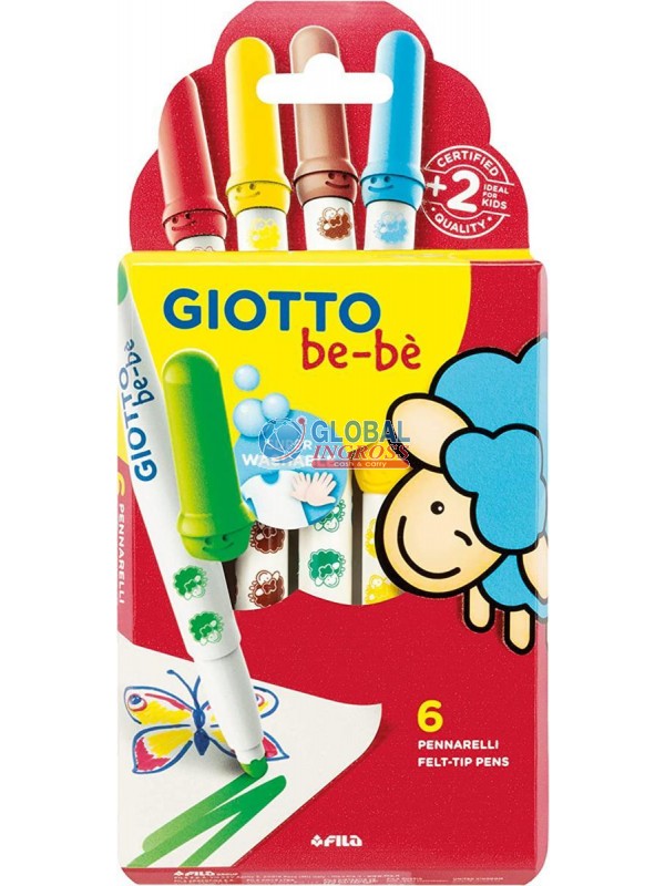 GIOTTO BEBE' 6 PENNARELLI NEW