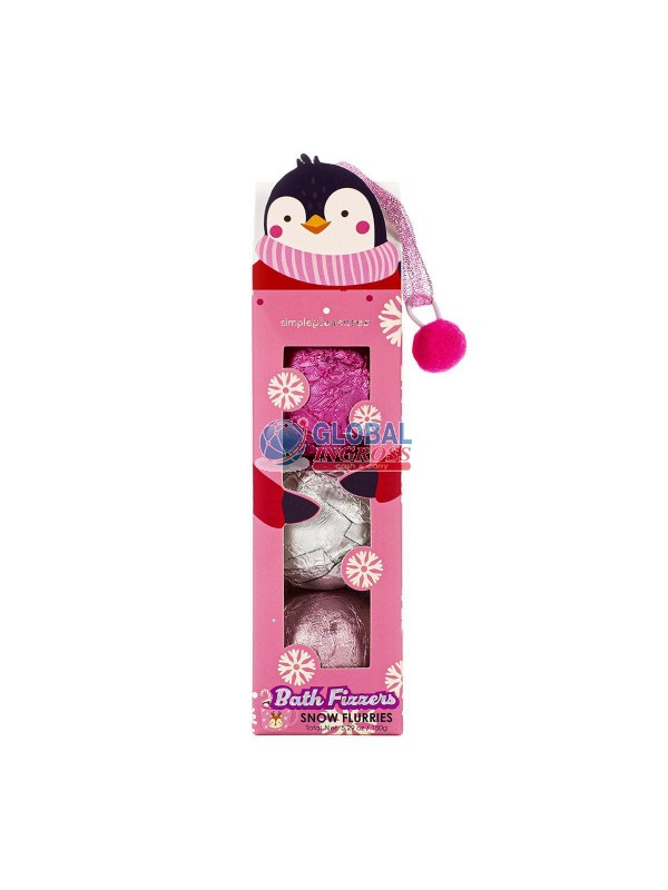 SET 3 BOMBE DA BAGNO PINGUINO STOCKING STUFFER