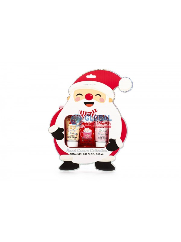 SET 3 CREMA MANI BABBO NATALE